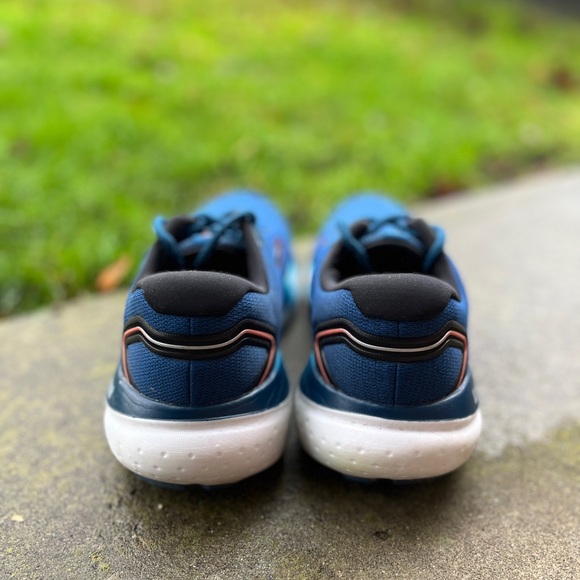 Brooks Glycerin 21 Running Shoes Men’s Sz 10 Blue Black Neutral Cushion - Picture 2 of 9